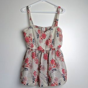 Anthropologie Silk Floral Camisole